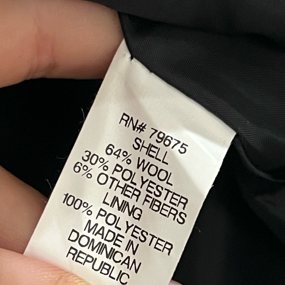 Jason Kole Women's Black Peacoat - Picture 6 of 7